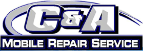 Mobile repair service logo design